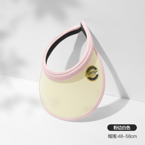 New Style Korean Rim UV Sun Protection Cap Outdoor Sunshade Evening Same Style Summer Sun Hat for Women
