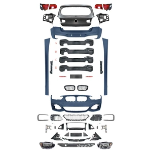 BMW 1 Seriyası F20 ön-arxa bamperlər, 12-14-dən 15-18 Mt-ə yeniləmə