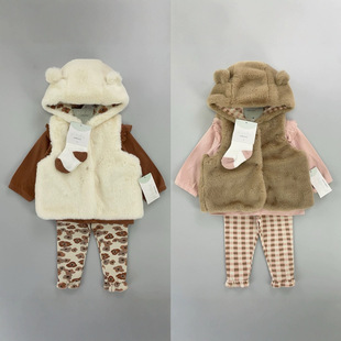 ������lPL babyŮ��4������ë�R��baby girl outfit4pcs set
