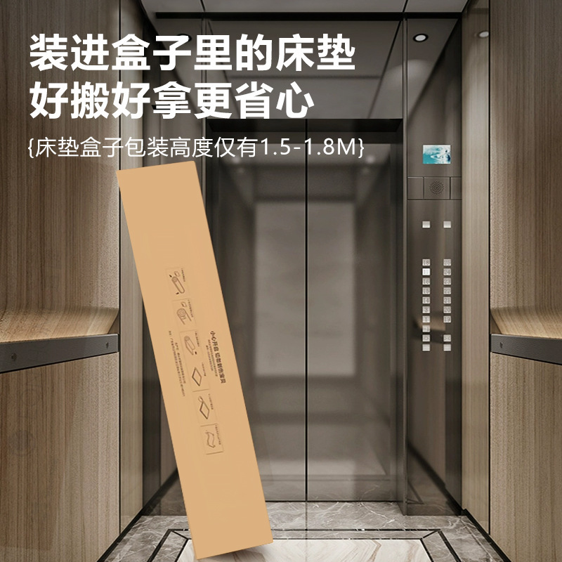 五星级酒店床垫乳胶独立袋弹簧床垫席梦思记忆棉压缩卷包床垫家用|undefined