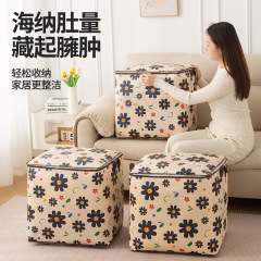 爆品收纳太阳花收纳袋收纳袋子大容量衣服棉被搬家打包整理行李袋