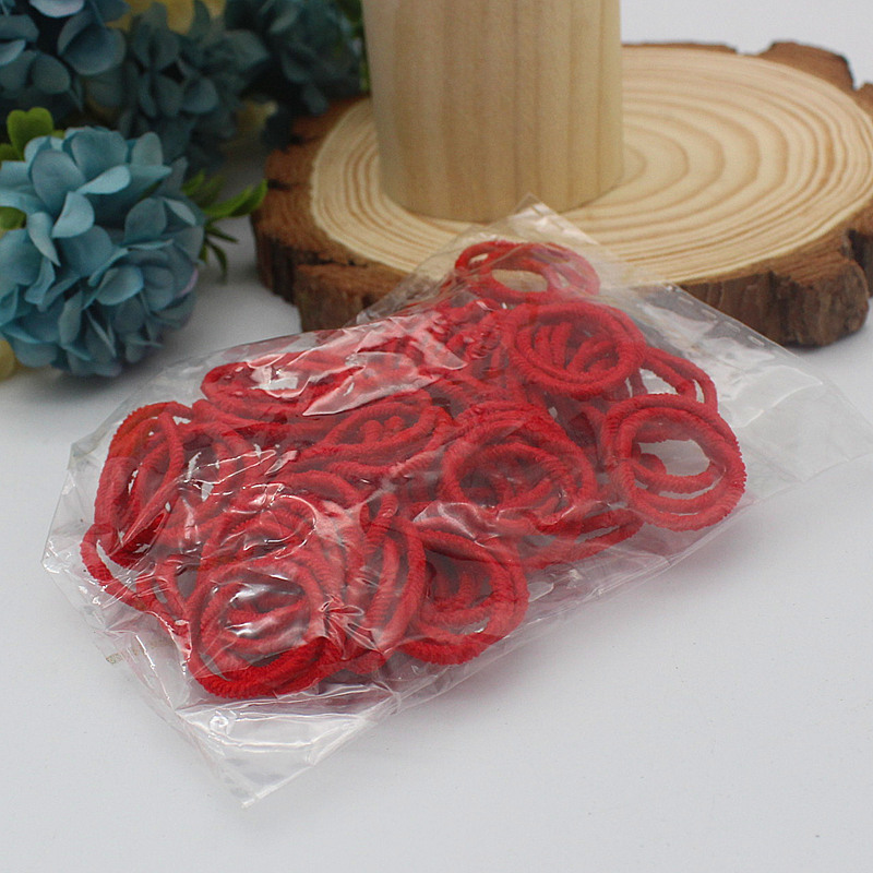 Alta banda de Pelo elástico banda de pelo de alta calidad accesorios para el cabello al por mayor simple durable con caja de almacenamiento de Internet celebridad accesorios para el cabello