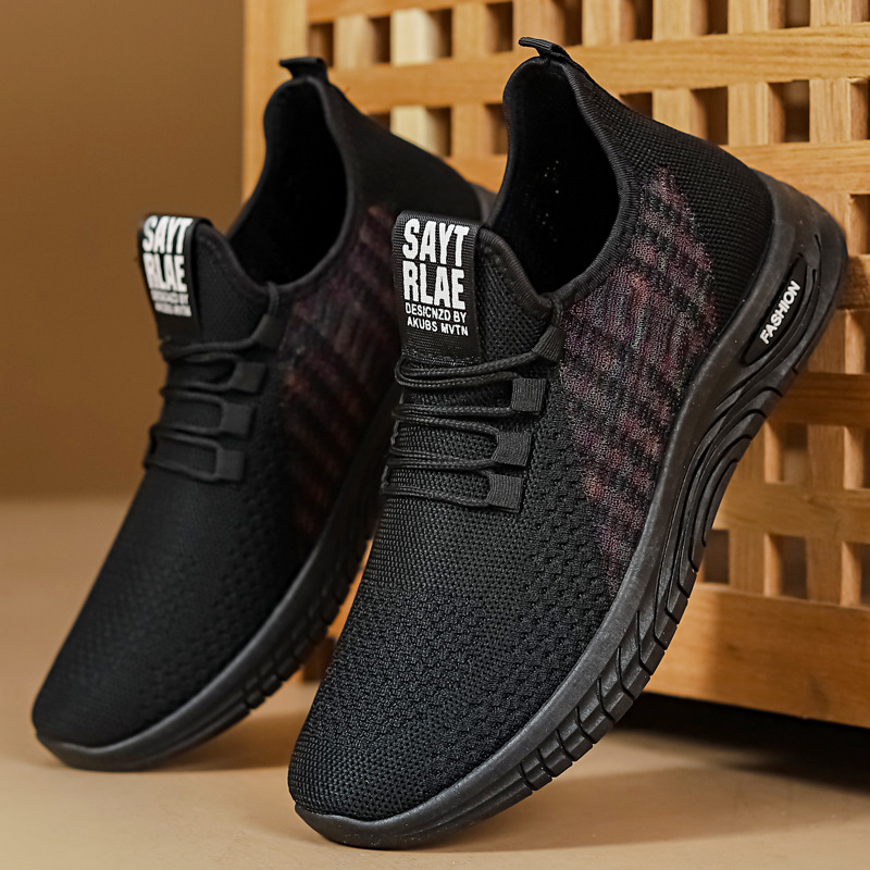 Nuevos zapatos para hombres primavera y otoño de 2025, comercio exterior transfronterizo, zapatos deportivos de hombre ligeros y versátiles, tendencia casual de zapatos de hombre