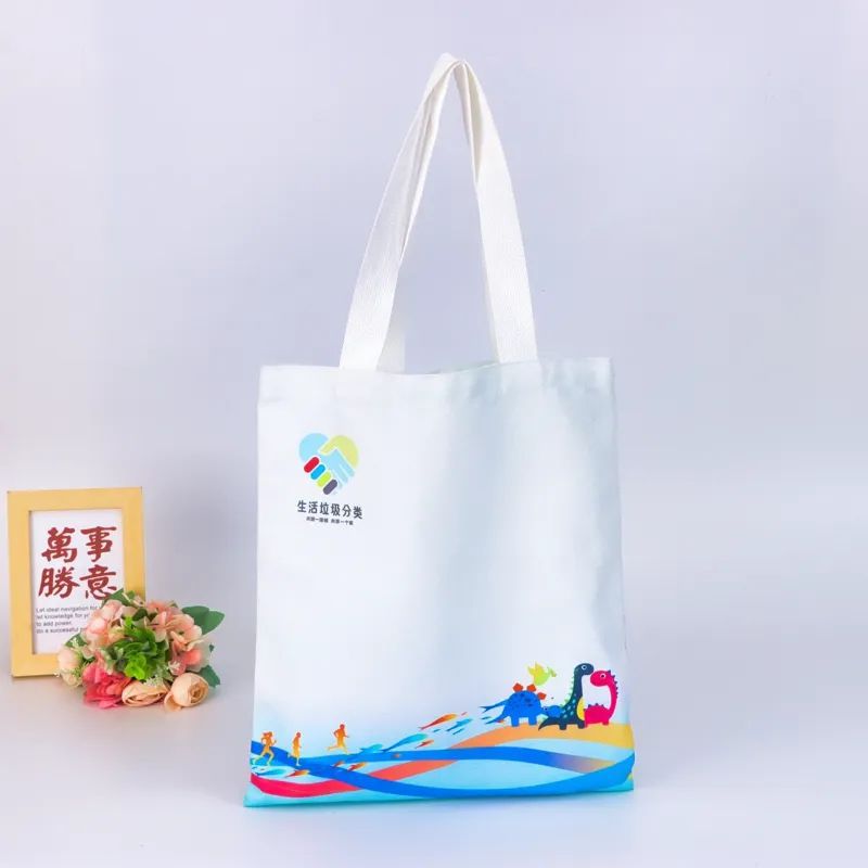 无纺布手提袋可印LOGO学生培训企业宣传彩印帆布袋单肩包大容量