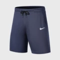 Navy blue-white label