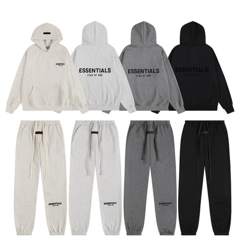 2026 Winter Fog Sweatshirt Fear of God New Line Essentials Pure Cotton Hooded Sweatshirt Set 2026 Winter Fog Sweatshirt Fear of God New Line Essentials Pure Cotton Hooded Sweatshirt Set