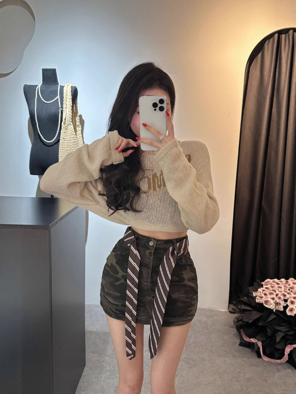 韩魅儿辣妹短裙潮女夏季新款浅色高腰显瘦修身a字包臀半身裙7023|undefined