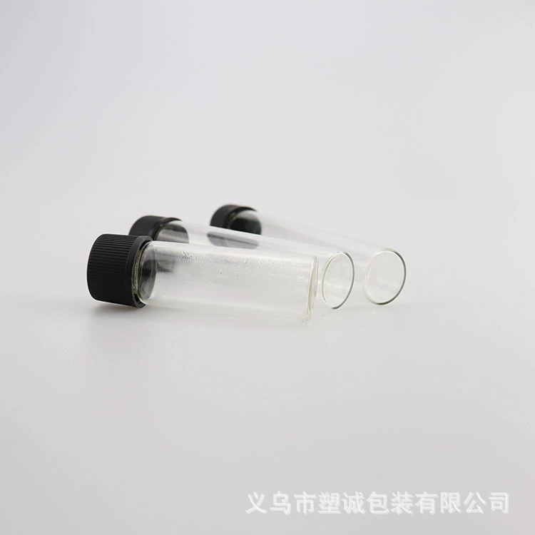 Стеклянная трубка с плоским дном