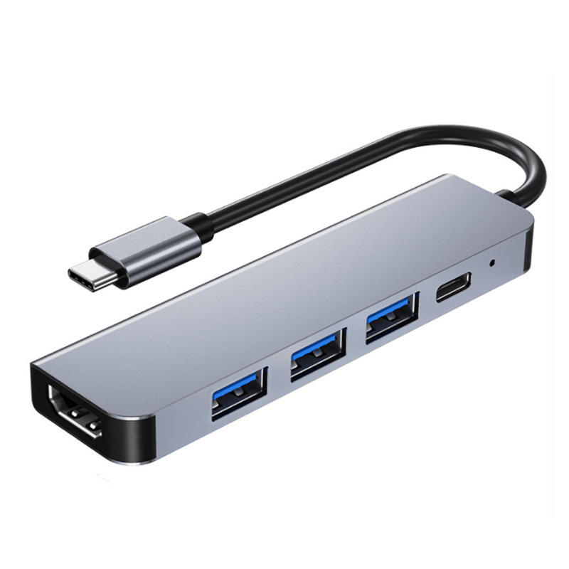現物クロスボーダーusb cハブエクステンダー5-1macbook携帯電話type c拡張ドックハブpd付き|undefined