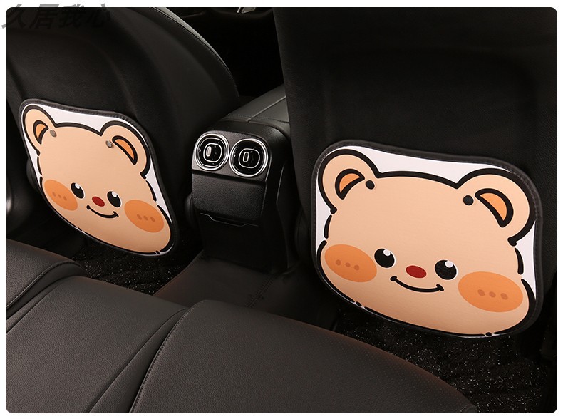 Car seat back anti-kick pad rear universal child dirt-resistant car rear seat protective pad protective pad storage female