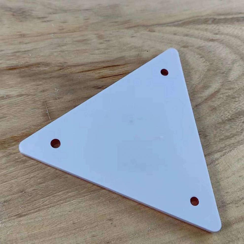 Small Triangular Warning Sign, Truck Triangle Light, Rear Reflector, Trailer Rear Bumper Triangle Sign, Universal