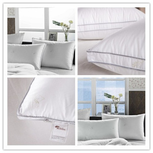 Factory direct hotel pillow core Iceland bird velvet pillow hotel linen home pillow gift explosions wholesale generation
