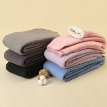 儿童全羊毛保暖裤加绒加厚男童女童内穿棉裤秋冬中大童高腰打底裤