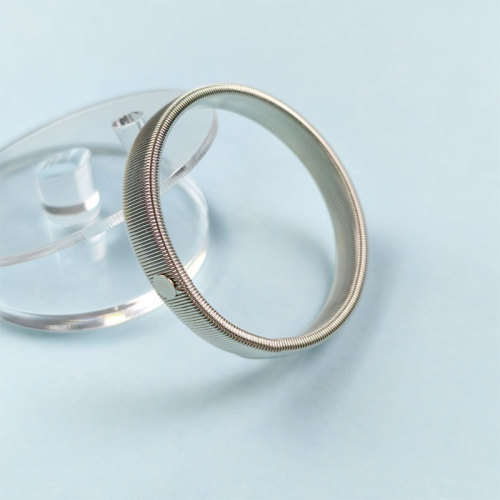 Metal Spring Bracelet Elastic Wristband Arm Ring Eco-Friendly High-End Color-Retaining Sleeve