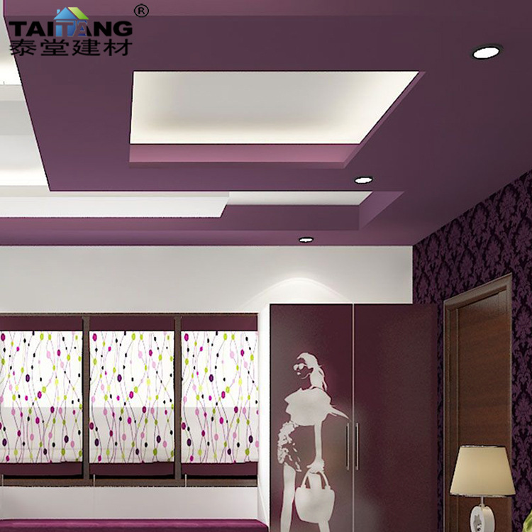 Los fabricantes suministran materiales de techo de ingeniería de muros de contención para el hogar de centros comerciales, placas de yeso reforzadas y de malla, placas de yeso de papel al por mayor