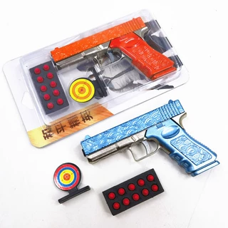 现货直供软胶球弹手枪儿童复古怀旧玩具模型枪软弹软胶球小巧弹枪
