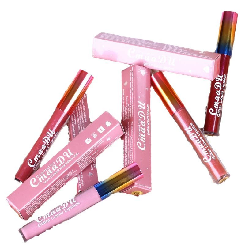 Shiny matte metal moisturizing comfortable lip gloss, internet celebrity