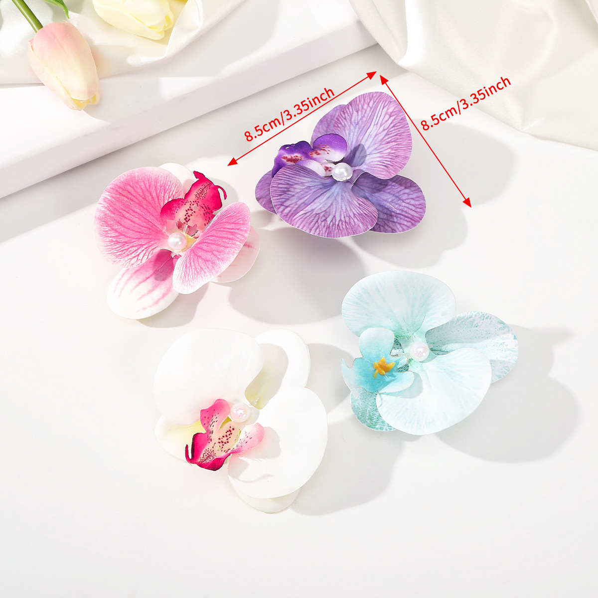 Women's Flower Lady Sweet Mixed Materials Hair Clip display picture 13