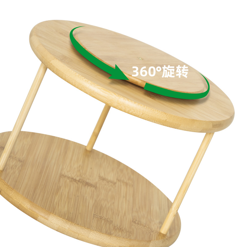 Estante de condimento giratorio de cocina, esquina de condimento, aceite especial, sal, salsa, vinagre, estante de caja de almacenamiento multifuncional circular