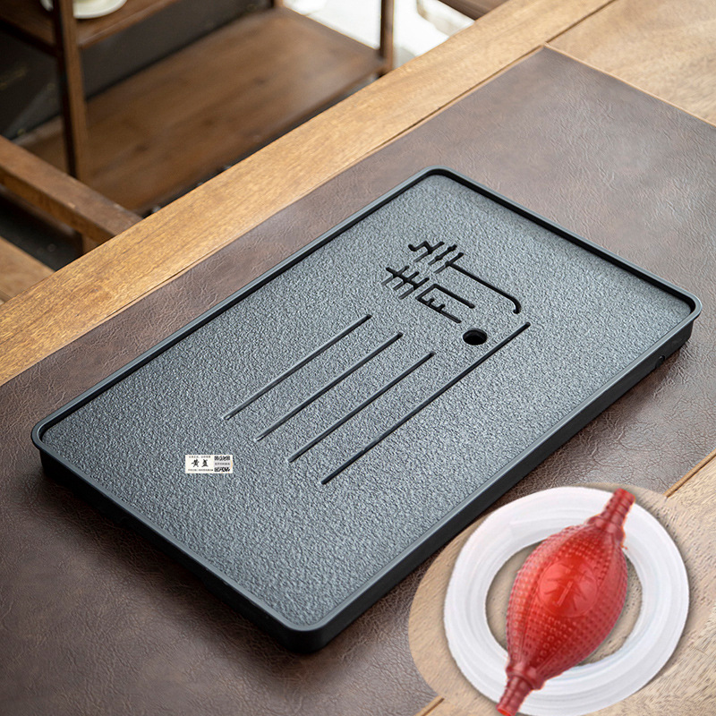 (초대형) 정적 캐릭터 모방 검은 돌 52*32 [수도관이있는 물 공]]