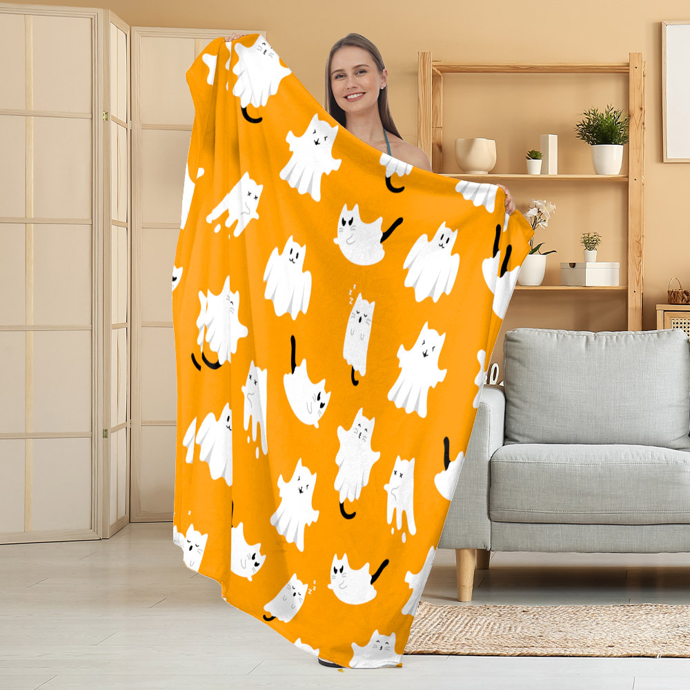 Manta de Franela Festiva con Estampado Navideño, Manta para Siesta, Manta para Aire Acondicionado, Manta Gruesa para Sofá, Manta para Dormitorio