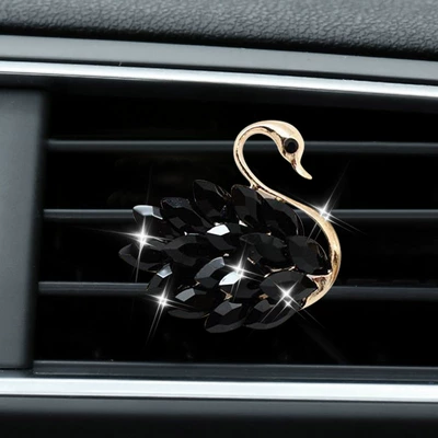 Car Perfume Aromatherapy | Clip Diamond Car Air - black-swan-to-the-right