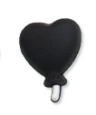Zapatillas de marca de dibujos animados negros Kulomi accesorios DIY caso de teléfono PIAD conjunto de clipes de cabello decoración de PVC adhesivo suave