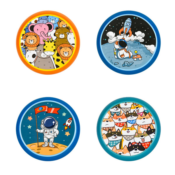 Safe interactive frisbee for kindergarten