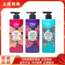 韩国进口LG安宝笛香水沐浴露沐浴液甜蜜之恋快乐微风500ml