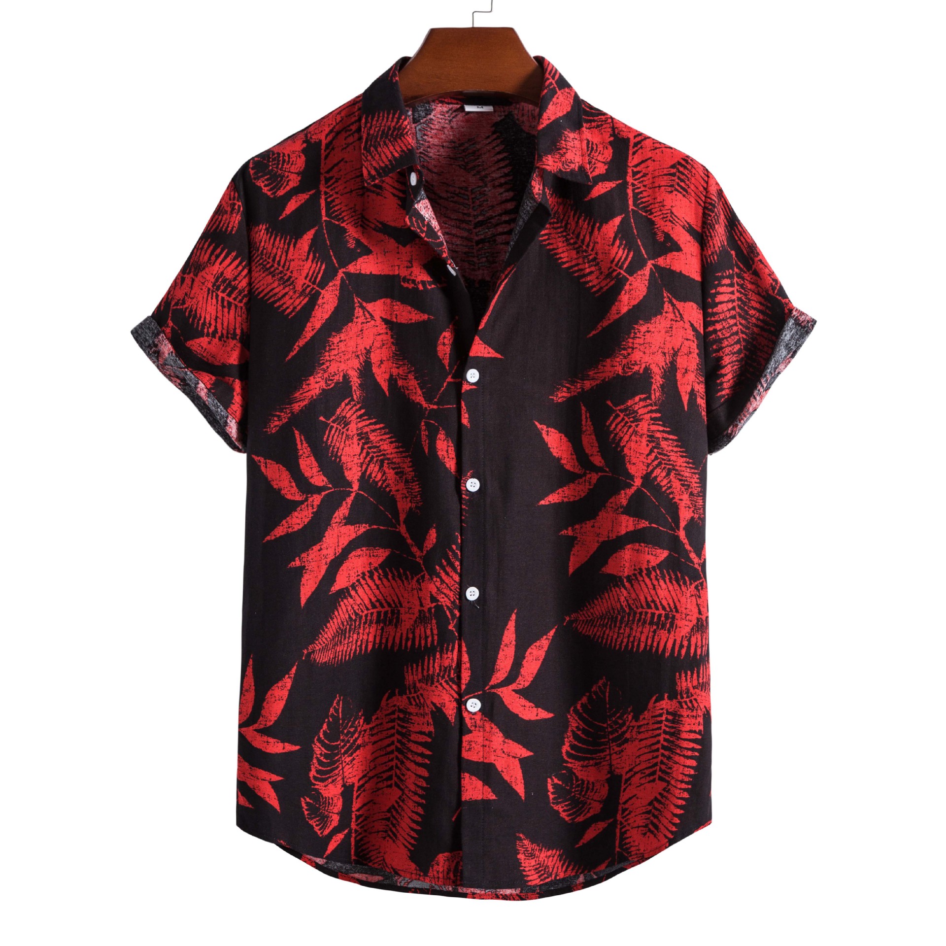Title 1, Camisa de hombre tendencia de moda, manga corta...