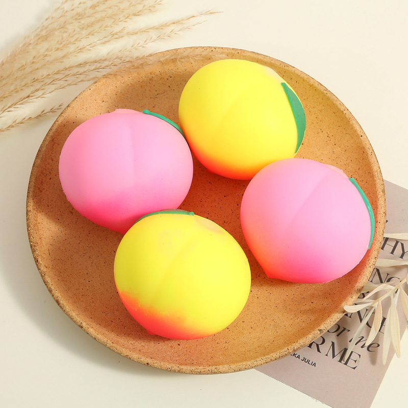 Cross-Border Same-Style Peach Stress-Relief Squeeze Toy, Realistic Watermelon Soft Rubber Toy for Anxiety Relief, Portable Stress-Relief Gadget Cross-Border Same-Style Peach Stress-Relief Squeeze Toy, Realistic Watermelon Soft Rubber Toy for Anxiety Relief, Portable Stress-Relief Gadget