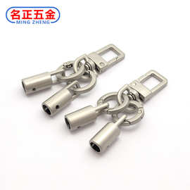 新款方形门扣 手机挂绳五件套 方形扁线弹簧圈吊钟8字扣箱包钩扣