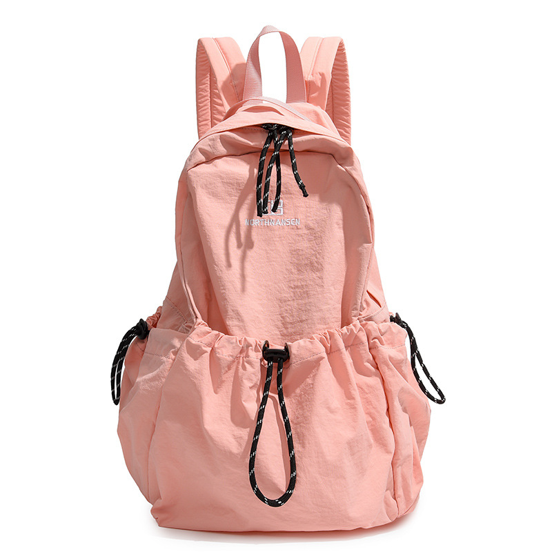 Mochila coreana de cordón, mochila de nicho, mochila de ocio, bolsas escolares universales para estudiantes universitarios, hombres y mujeres.