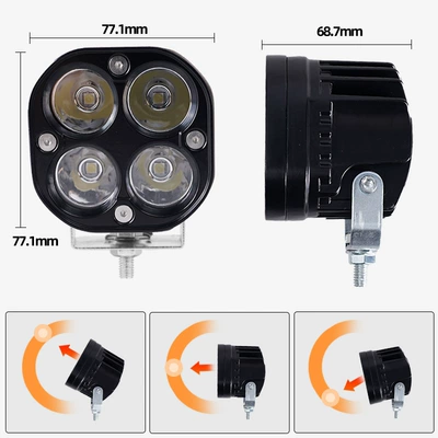 Head Electric Motorcycle Spotlight | Motorcycle headlights, headlights