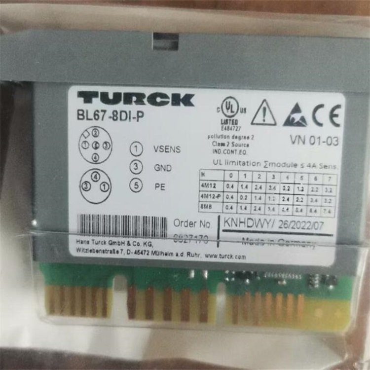 TURCK图尔克RO20m-BT18-VP6X2超声波丹纳喆工业开关