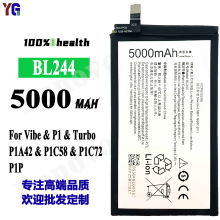 适用联想Vibe/P1/Turbo/P1A42手机电池BL244内置电板工厂批发外贸