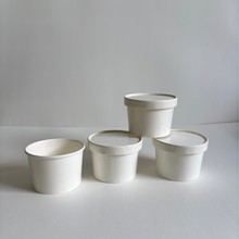 嘉兴百乐现货出口冰激凌纸杯冰淇淋纸碗雪糕纸杯并欺凌纸盖3oz