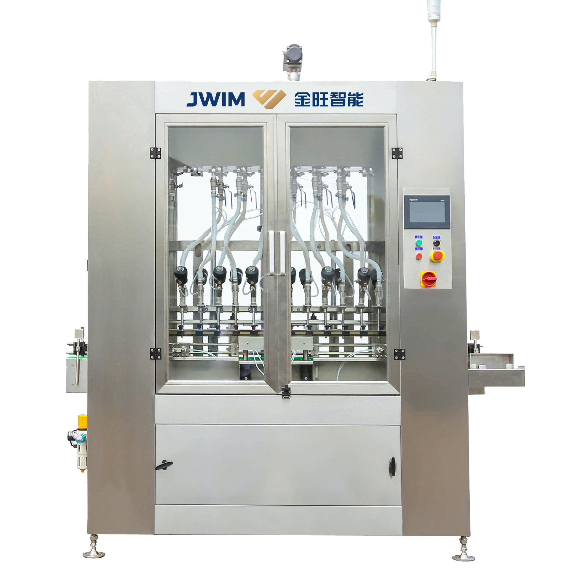 金旺智能/JWIM CDP-12A微电脑直列式灌装机瓶装智能灌装包装机