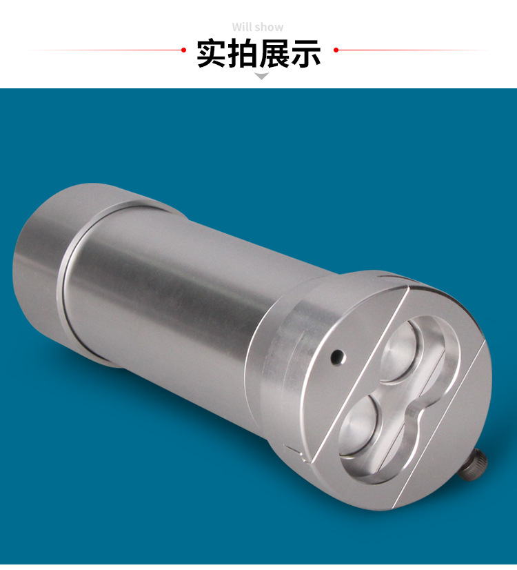 50ml pneumatic glue gun glue pusher ratio optional two-component flashlight automatic dispensing tool aluminum alloy material