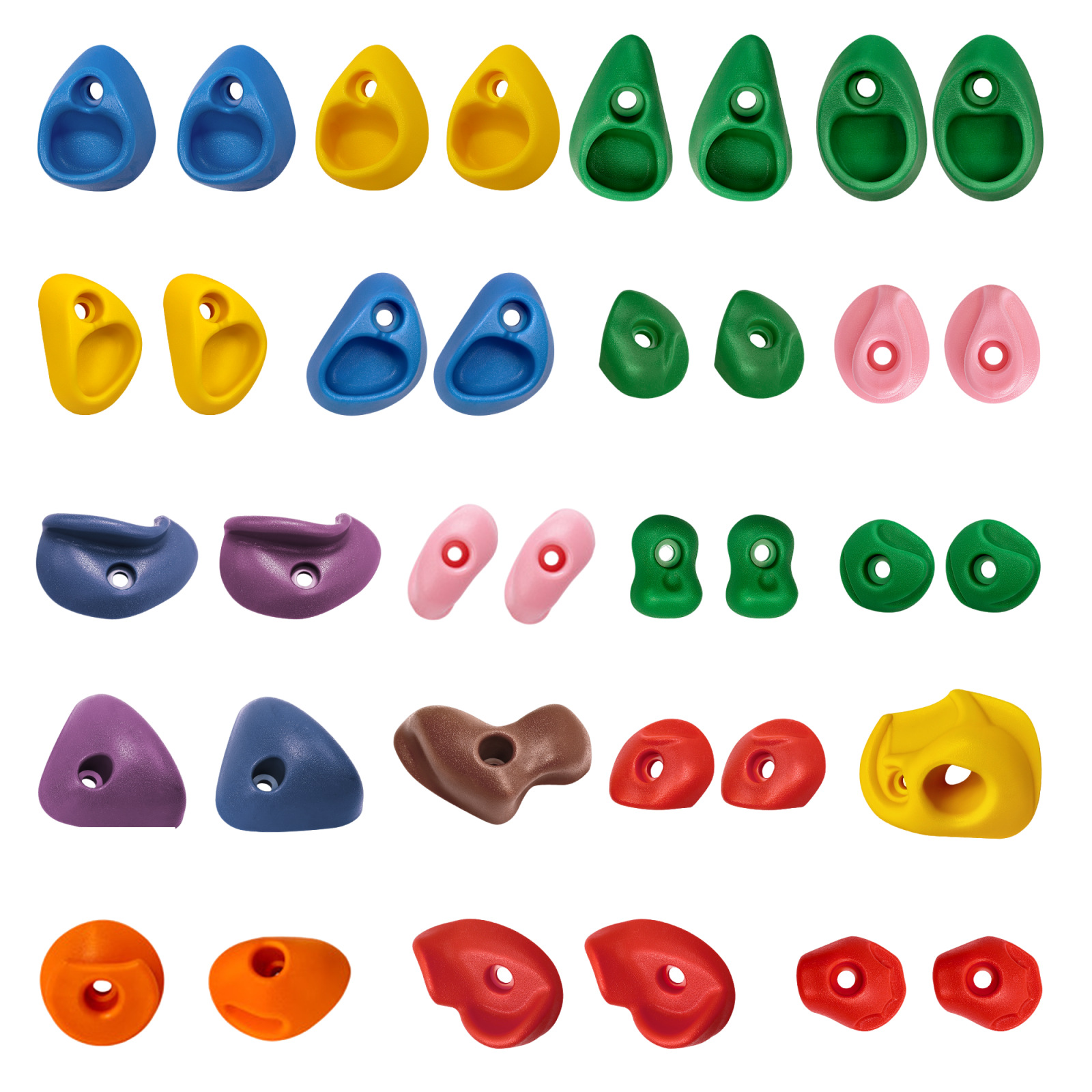 Children's Rock Climbing Outdoor Sports Rock Climbing Point Indoor Climbing Wall Household Climbing Stone suit Gripper Anti-skid and Wear-resistant