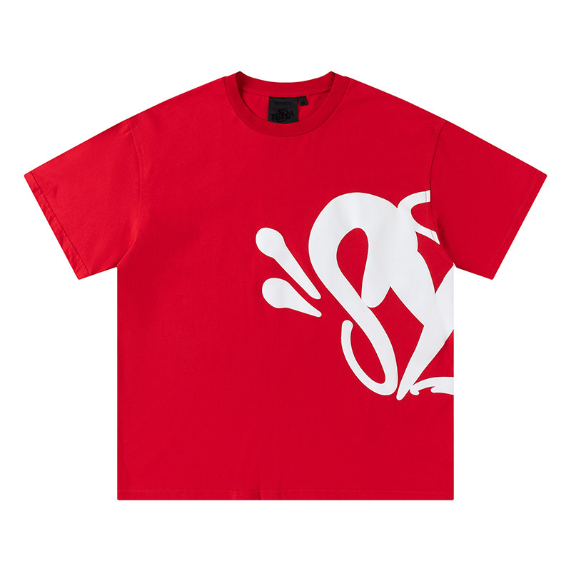欧米式ヒップホップ発泡アルファベットプリント半袖tシャツ半ズボン男性夏潮牌レジャースポーツスーツ|undefined