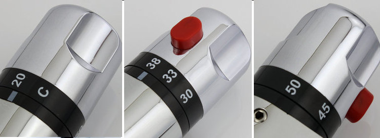 Intelligent thermostatic valve, exposed pipe shower, hot and cold water faucet, solar water heater mixing valve, exposed mixing valve undefined