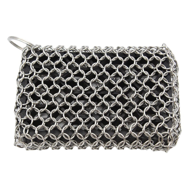 Transfronterizo dedicado olla de acero inoxidable Red de lavado de platos bola de acero limpieza del hogar cocina comercial olla de lavado artefacto cepillo de red