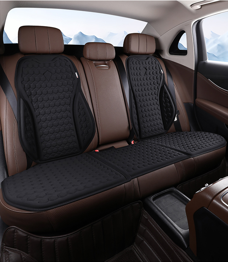 Summer Car Cool Cushion Monolithic Gel Seat Cushion Honeycomb Breathable Silicone Cool Car Cushion Office Cushion