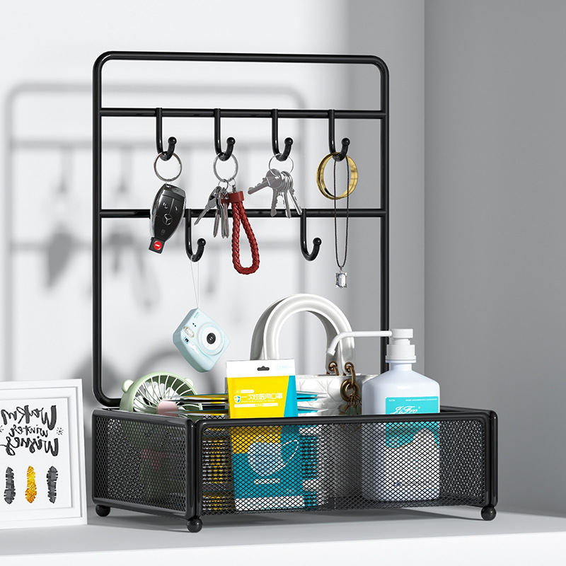 Key storage accent, entryway lobby door tray, item rack, indoor shoe cabinet accessory storage box, magic wall-mounted