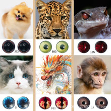 diy饰品配件玩偶半球仿真眼珠厂家批发时光宝石玻璃贴片动物眼睛