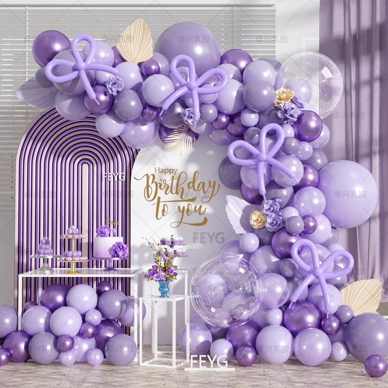 卸売ちょう結びセットアマゾンちょう結びバルーンガーランドアーチセット誕生日結婚式の装飾バルーン|undefined