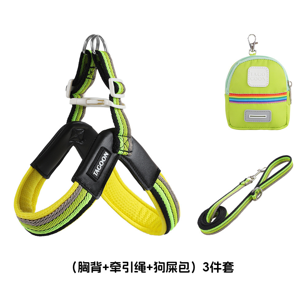 Cuerda de tracción para perros, salida transpirable de primavera y verano