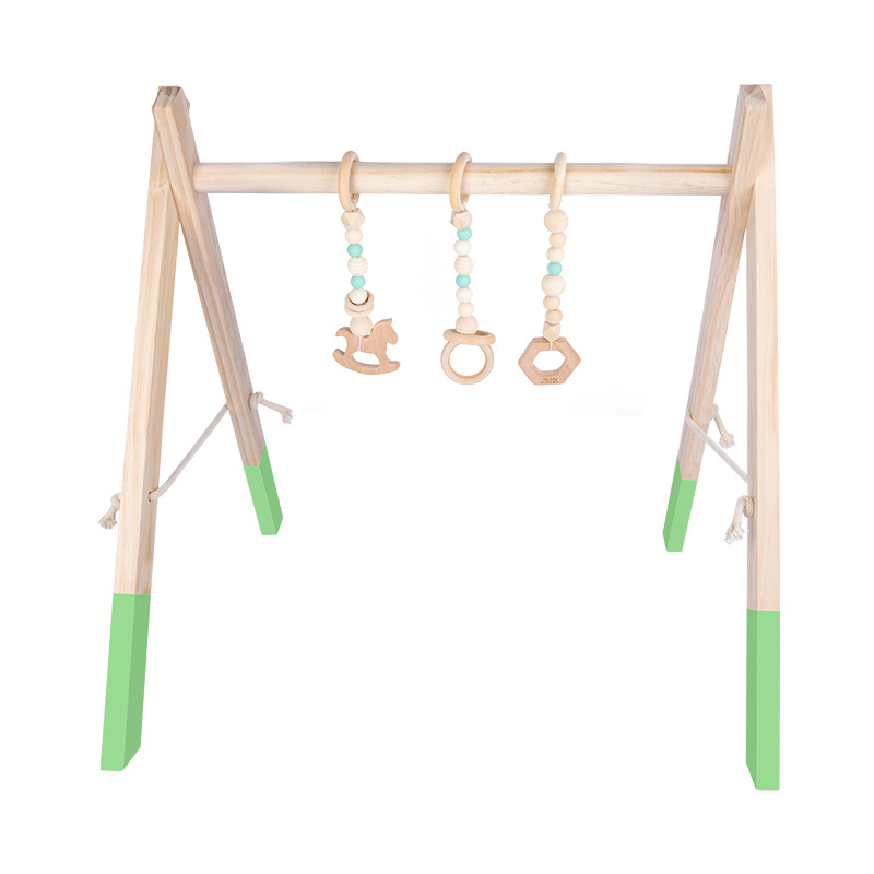 Diapositiva de madera interior swing escalada en roca combinación hogar pequeño juego paraíso Amazon Marco de escalada de madera maciza para niños