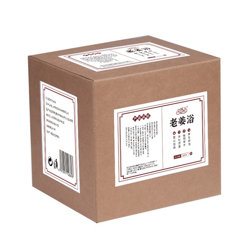 Wholesale Aged Ginger Foot Bath Pack for Wet and Cold Therapy, Gender-Unisex Medicine Bath and Foot Bath Pack with mugwort washing pack